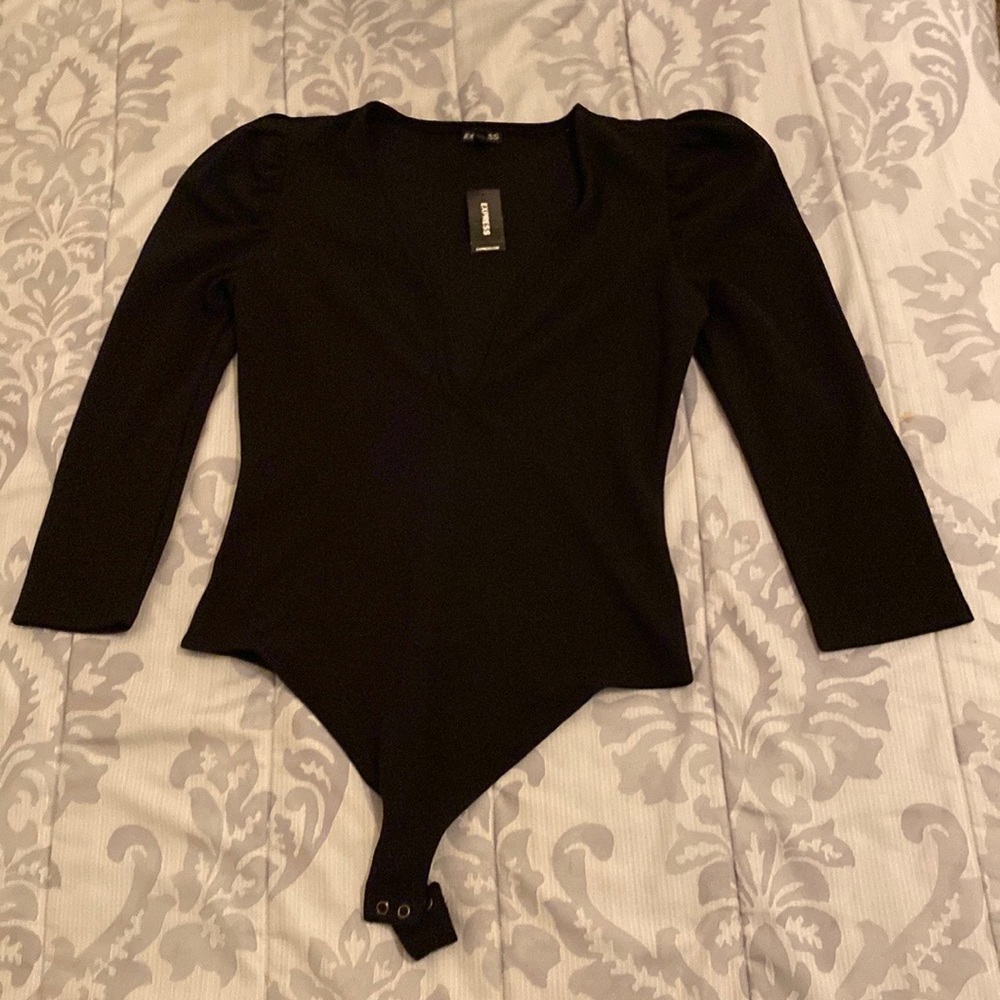 Express Black Bodysuit